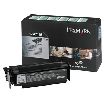 Foto principale Toner originale Lexmark 12A7415 NERO