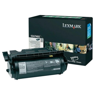 Foto principale Toner originale Lexmark 12A7465 NERO