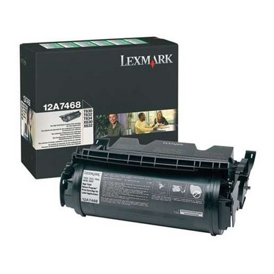 Foto principale Toner originale Lexmark 12A7468 NERO