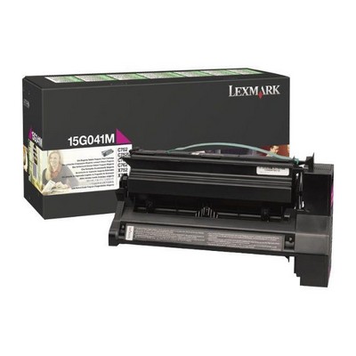 Foto principale Toner originale Lexmark 15G041M MAGENTA