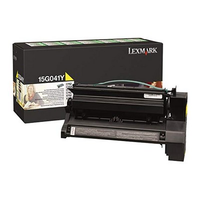 Foto principale Toner originale Lexmark 15G041Y GIALLO