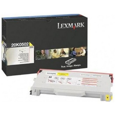 Foto principale Toner originale Lexmark 20K0502 GIALLO