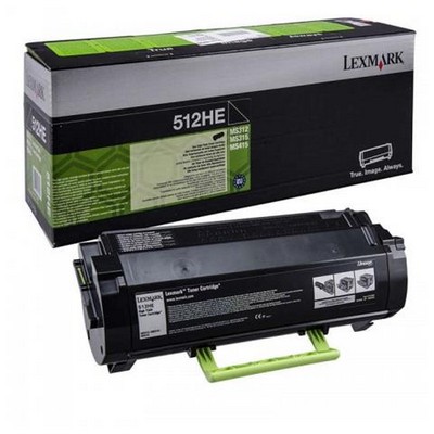 Foto principale Toner originale Lexmark 51F2H0E 512HE NERO