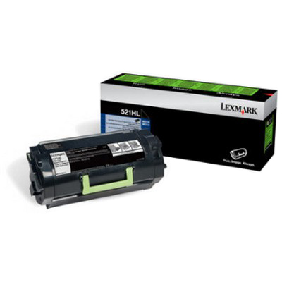 Foto principale Toner originale Lexmark 52D2H0L 522HL NERO