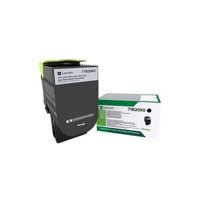 Foto principale Toner Lexmark 71B20K0 originale NERO