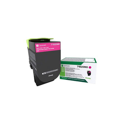 Foto principale Toner Lexmark 71B20M0 originale MAGENTA