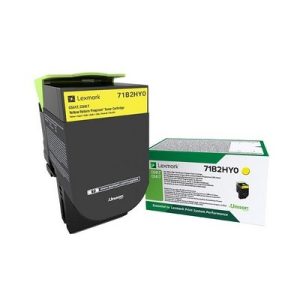 Foto principale Toner Lexmark 71B2HY0 originale GIALLO