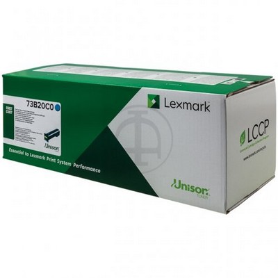 Foto principale Toner originale Lexmark 73B20C0 CIANO