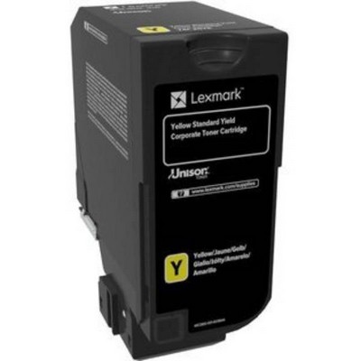 Foto principale Toner originale Lexmark 74C2SYE GIALLO