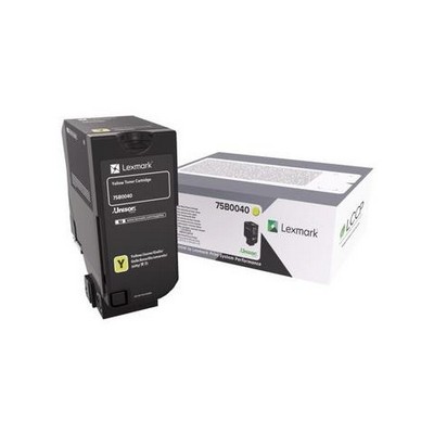 Foto principale Toner originale Lexmark 75B0040 GIALLO