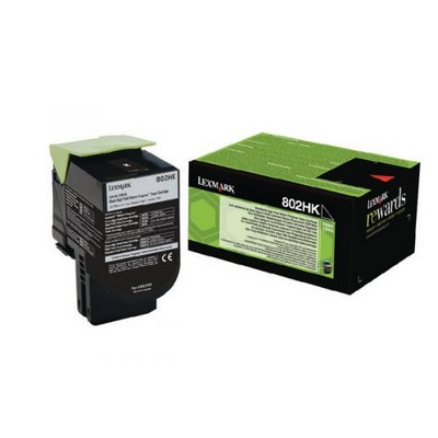 Foto principale Toner Lexmark 80C2HK0 originale NERO
