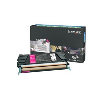 Foto principale Toner originale Lexmark C5200MS MAGENTA