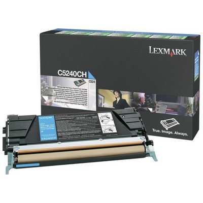 Foto principale Toner originale Lexmark C5240CH CIANO