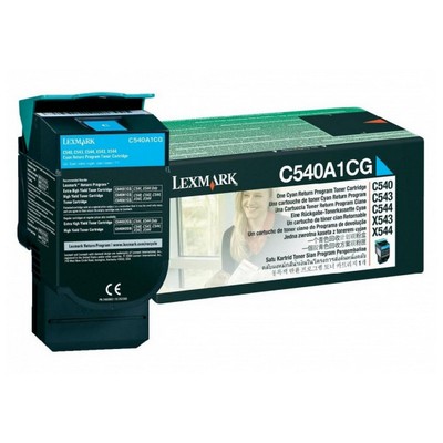 Foto principale Toner originale Lexmark C540A1CG CIANO