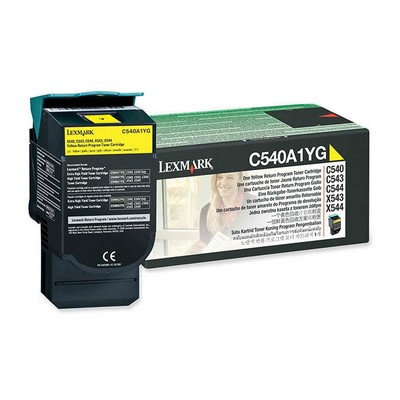 Foto principale Toner originale Lexmark C540A1YG GIALLO