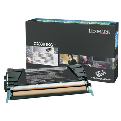 Foto principale Toner Lexmark C736H1KG originale NERO