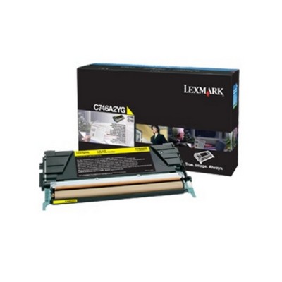 Foto principale Toner originale Lexmark C746A3YG GIALLO