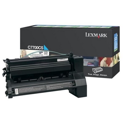 Foto principale Toner originale Lexmark C7700CS CIANO