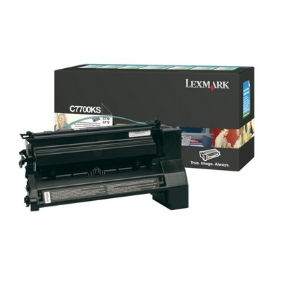 Foto principale Toner originale Lexmark C7700KS NERO