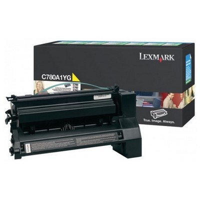 Foto principale Toner originale Lexmark C780A1YG GIALLO