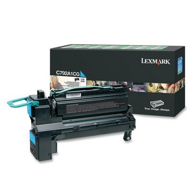 Foto principale Toner originale Lexmark C792A1CG CIANO