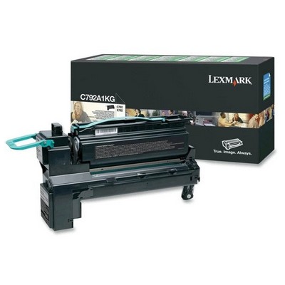 Foto principale Toner originale Lexmark C792A1KG NERO