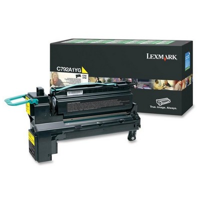 Foto principale Toner Lexmark C792A1YG originale GIALLO