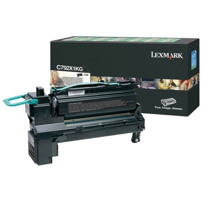 Foto principale Toner Lexmark C792X1KG originale NERO