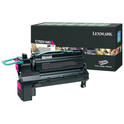 Foto principale Toner originale Lexmark C792X1MG MAGENTA