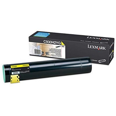 Foto principale Toner Lexmark C930H2YG originale GIALLO