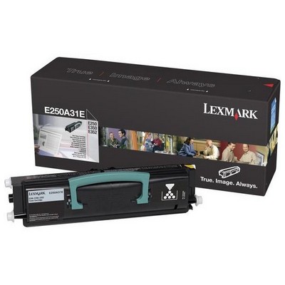 Foto principale Toner originale Lexmark E250A31E NERO