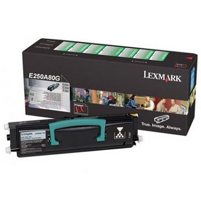 Foto principale Toner originale Lexmark E250A80G NERO