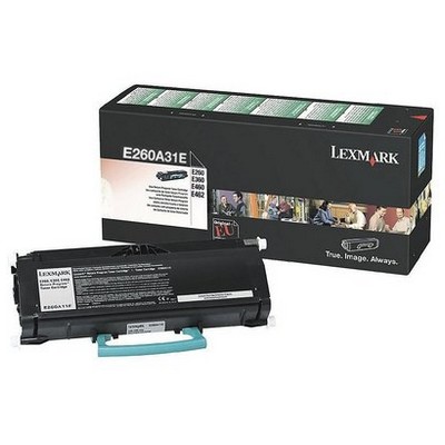 Foto principale Toner originale Lexmark E260A31E NERO