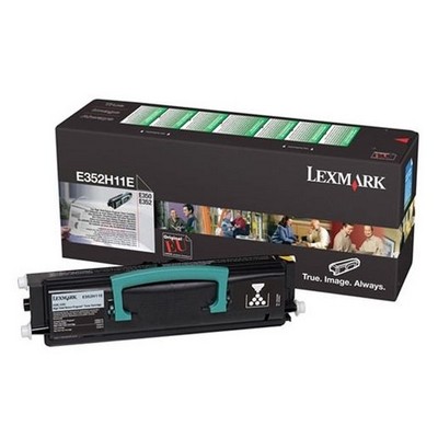 Foto principale Toner originale Lexmark E352H11E NERO