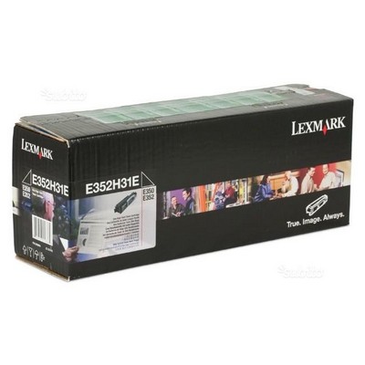 Foto principale Toner originale Lexmark E352H31E NERO