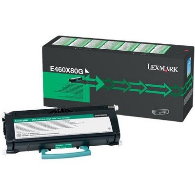 Foto principale Toner originale Lexmark E460X80G NERO