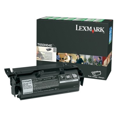 Foto principale Toner originale Lexmark T650H04E NERO