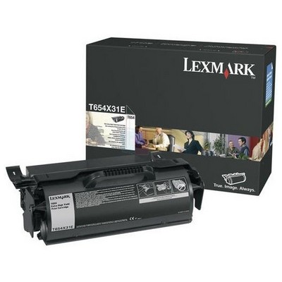 Foto principale Toner originale Lexmark T654X31E NERO