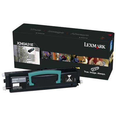 Foto principale Toner originale Lexmark X340A31E NERO