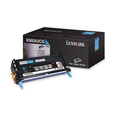 Foto principale Toner originale Lexmark X560A2CG CIANO