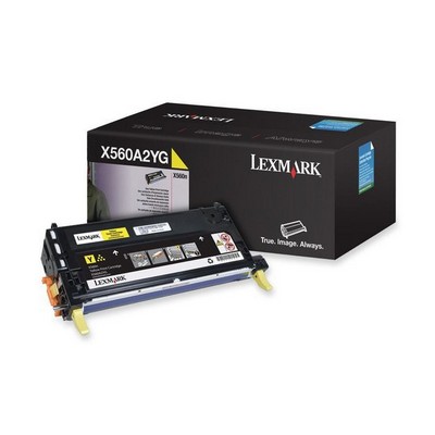 Foto principale Toner originale Lexmark X560A2YG GIALLO