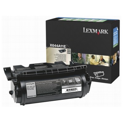 Foto principale Toner originale Lexmark X644A11E NERO