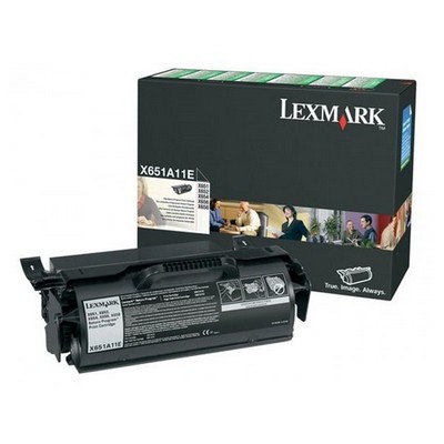 Foto principale Toner originale Lexmark X651A11E NERO