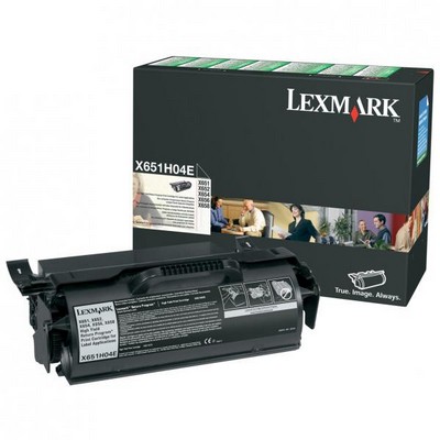 Foto principale Toner originale Lexmark X651H04E NERO