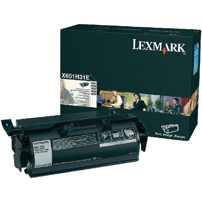 Foto principale Toner originale Lexmark X651H31E NERO