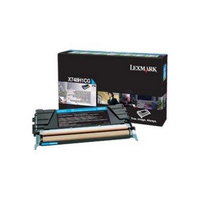 Foto principale Toner originale Lexmark X748H1CG CIANO