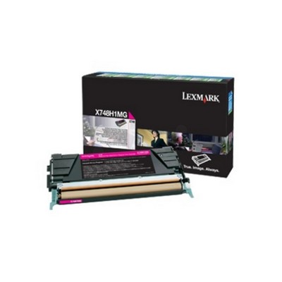 Foto principale Toner originale Lexmark X748H1MG MAGENTA