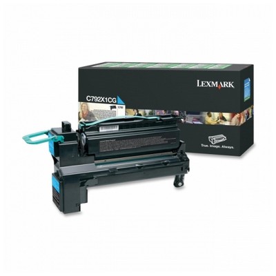 Foto principale Toner originale Lexmark X792X1CG CIANO