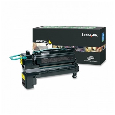 Foto principale Toner Lexmark X792X1YG originale GIALLO