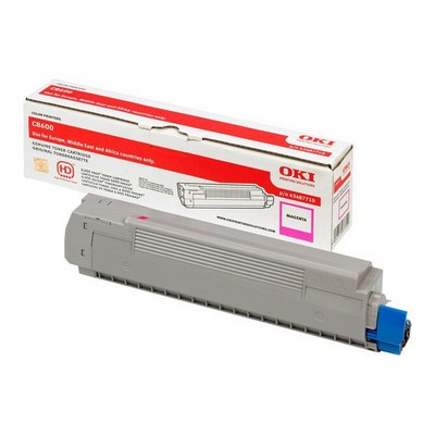 Foto principale Toner Oki 43487710 originale MAGENTA